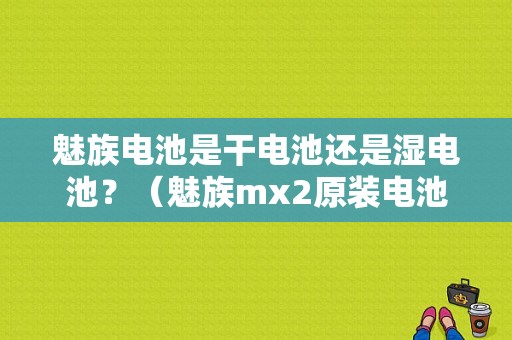 魅族电池是干电池还是湿电池？（魅族mx2原装电池）-图1