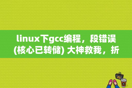 linux下gcc编程，段错误(核心已转储) 大神救我，折磨我一天了？（linux 段错误 (核心已转储)）-图1